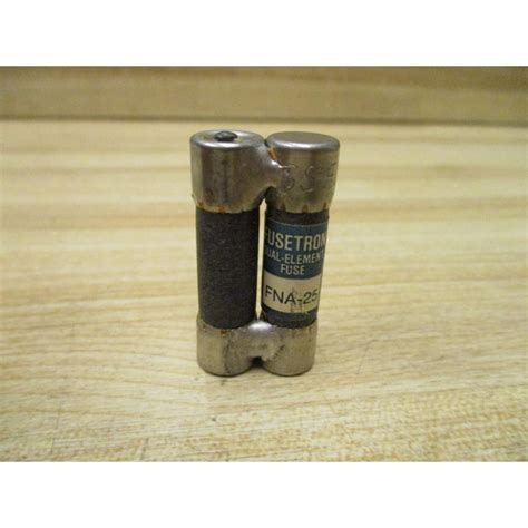 Bussmann FNA 25 Fusetron Dual Element Fuse FNA25 Tested Pack Of 5