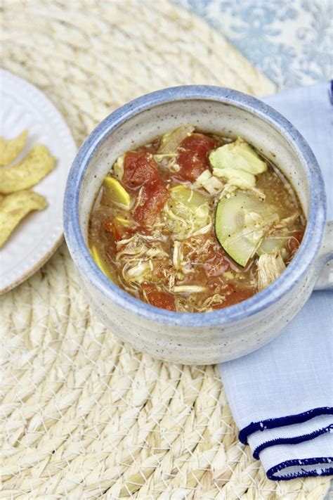 Better than Whole Foods Chicken Tortilla Soup. - Simple Joyful Food