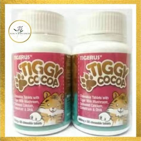 Tigerus Tiggy Cocoa Tiggy Orange Vitamin C Chewable