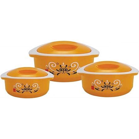 Amazon Cello Hot Treat Casserole Piece Set Home Kitchen
