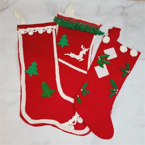 Christmas Stockings Felt - Etsy