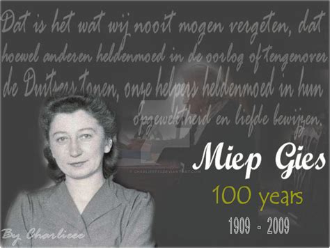 Miep Gies 1909-2009 by Charlieee23 on DeviantArt