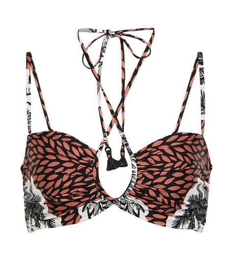 Johanna Ortiz Printed Bikini Top Johanna Ortiz