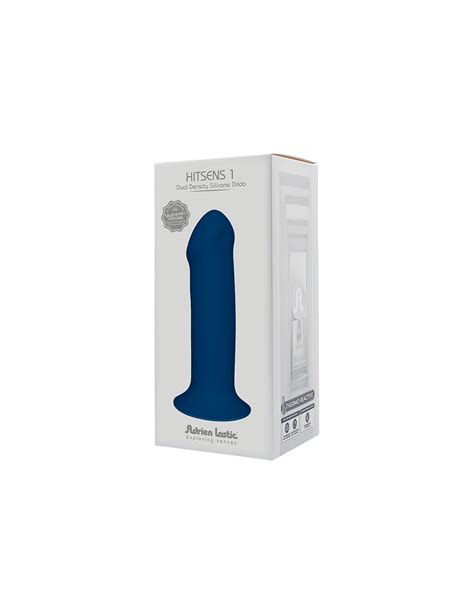 Hitsens Dildo Silicona Doble Densidad Azul