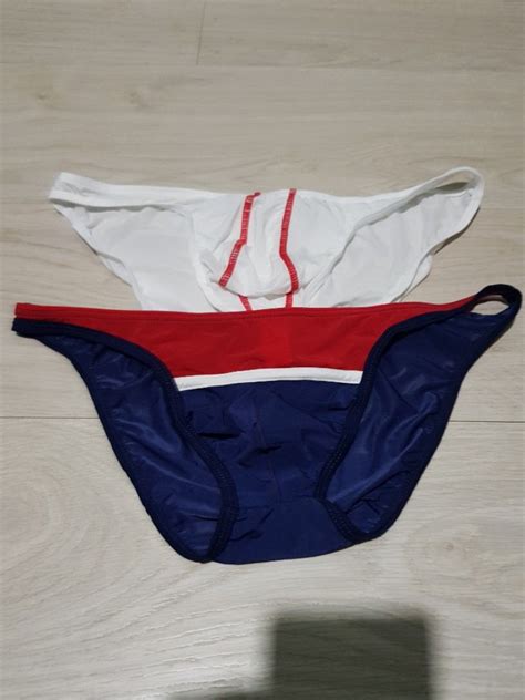 Men Silky Thong Bikini Underwear Briefs Men S Fashion Bottoms New Underwear On Carousell