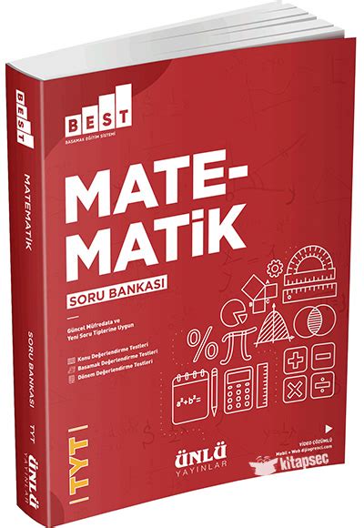 2022 TYT Best Temel Matematik Soru Bankası Ünlü Yayınları 9786257081740