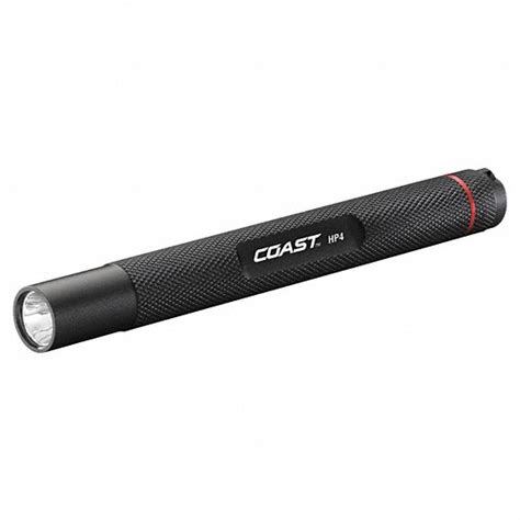 coast penlight aluminum maximum lumens output  black