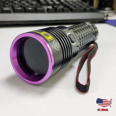 W Uv Ultra Violet Led Flashlight Blacklight Light Nm Inspection