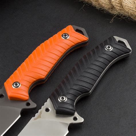 10 New CNC DC53 Steel 5MM Blade G10 Handle Survival Hunting Tactics