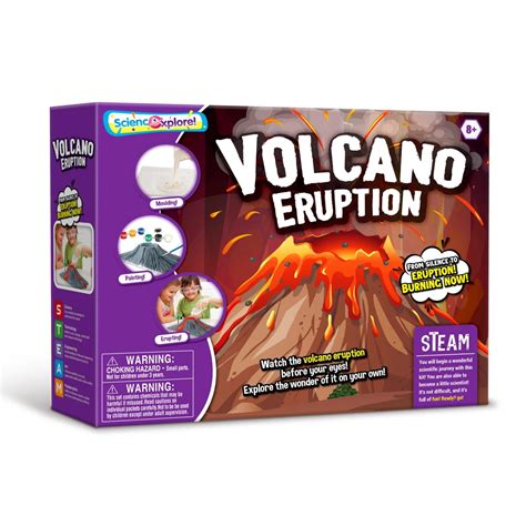 DIY Volcano Eruption Science Kits for Kids - Explore & Learn