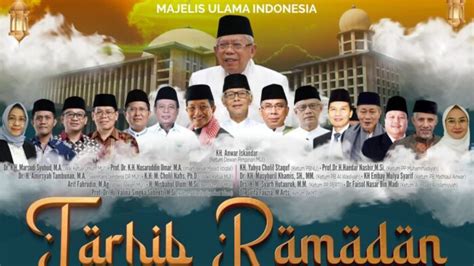 Mui Pusat Gelar Tarhib Ramadhan H Di Masjid Istiqlal Sore Ini