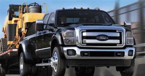 2016 Ford F 350 Towing Capacity With Chart Super Duty Pickups And Chassis Cabs The Car Towing