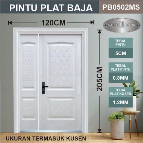 Jual Pintu Baja Mother And Son Pintu BAja Utama Pintu Kamar Pintu Baja