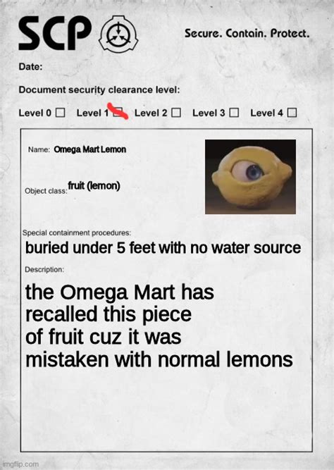 SCP Document Imgflip