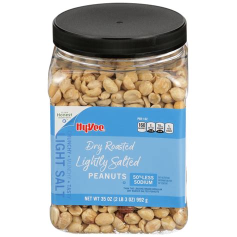 Hy Vee Dry Roasted Lightly Salted Peanuts Hy Vee Aisles Online