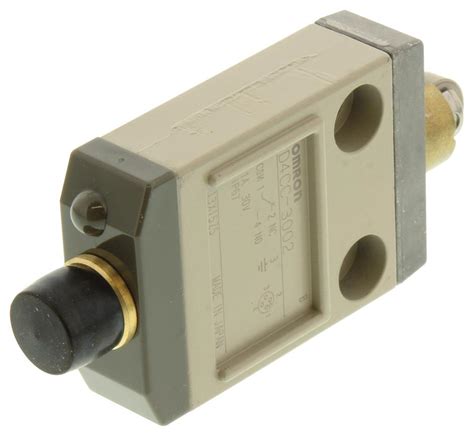 D Cc Omron Industrial Automation Limit Switch Roller Plunger