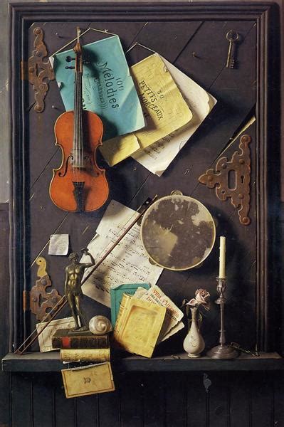 The Old Cupboard Door 1889 William Michael Harnett