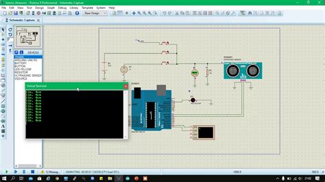 Latihan Sensor Jarak Ultrasonic Youtube