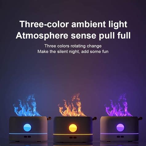 Ml Usb Aromatherapy Essential Oil Diffuser With Led Night Light