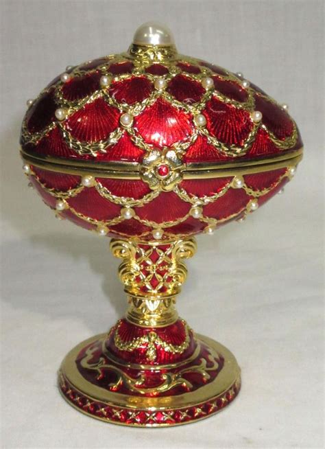 Sold At Auction Enameled Egg Musical Box Faberge Eggs Faberge Egg Art