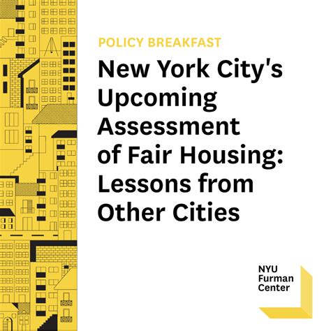 New York Citys Upcoming Assessment Of Fair Housing Lessons From Other