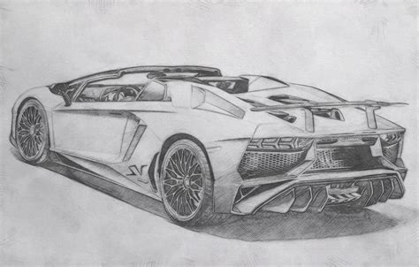 2016 Lamborghini Aventador Lp750 4 Sv Roadster Pictures Sketches Car