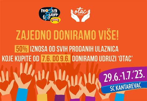 Prihod Od Svake Ulaznice Za Mostar Summer Fest Je 50 Donacija Za