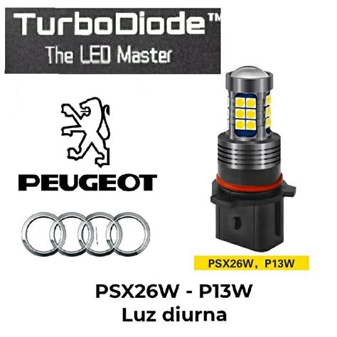 P W Psx W Led Drl Luz Diurna Audi A A Peugeot Etc Cruz