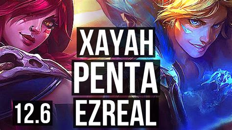 XAYAH Rakan Vs EZREAL Renata Glasc ADC Penta Rank 5 Xayah TR