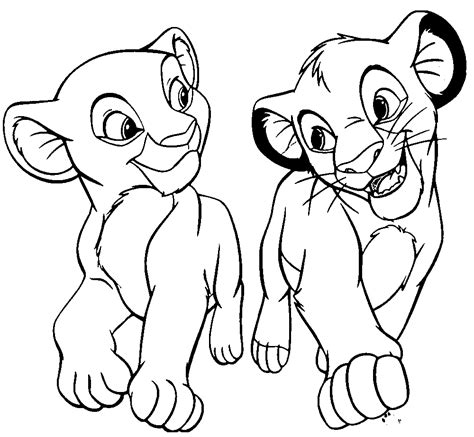 Hakuna Matata Coloring Pages At Free Printable