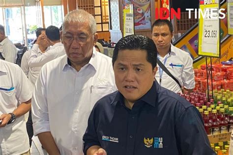 Harga Beras Naik Erick Thohir Sebut Petani Senang