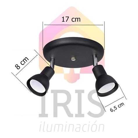 Iris Iluminaci N Plafon Luces Con Movimiento Moderno Apto Led