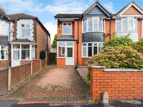 3 Bed Semi Detached House For Sale In Mauldeth Road Burnage