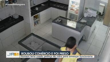 JA 1ª Edição Homem é preso após furtar comércio em Goiânia Globoplay