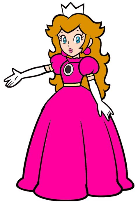 Super Mario Smw Classic Princess Peach 2d By Joshuat1306 On Deviantart