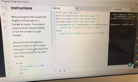 Solved Programming Exercise 3 2 Instructions Right Py Chegg
