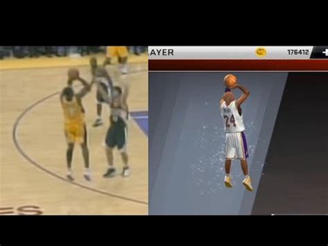 Kobe Bryant Jumpshot Fix Options Nba K Mobile Youtube