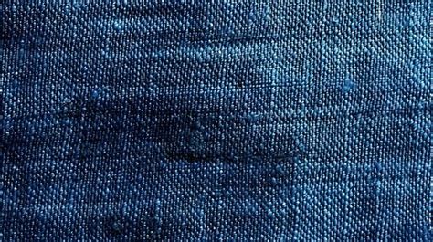 Premium AI Image | Blue denim texture with a pattern of the fabric.