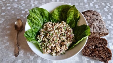 Cod Liver Salad Youtube