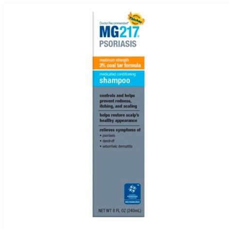 Mg217 Psoriasis Medicated Coal Tar Formula Shampoo 8 Fl Oz Kroger