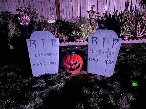 Halloween Tombstones - Etsy