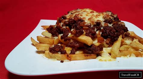 Papas Fritas Con Carne Molida Y Queso Travelfoodcr