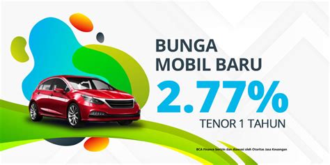 Suku Bunga Mobil Baru BCA Finance