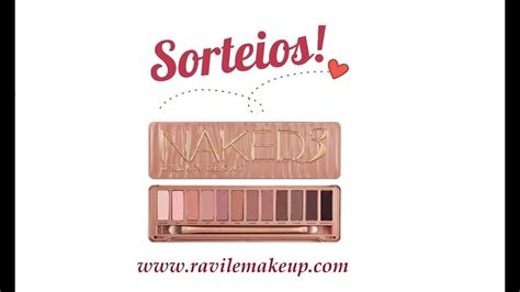 Sorteio Paleta Naked 3 Réplica YouTube