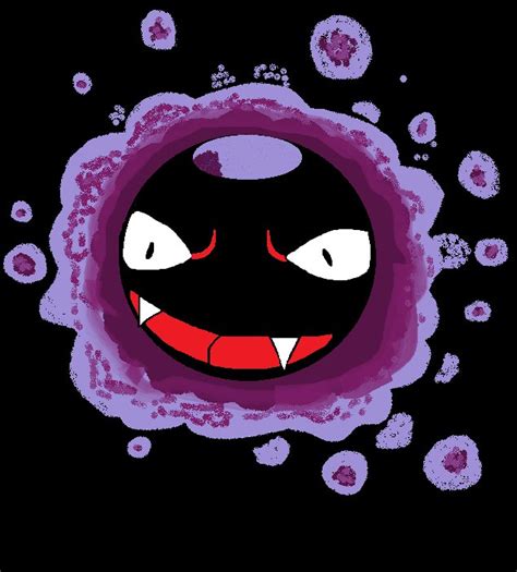 Pokemon Gastly by SecretWoods89 on DeviantArt