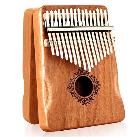 Schl Ssel Kalimba Daumen Klavier Mahagoni Holz Grandado