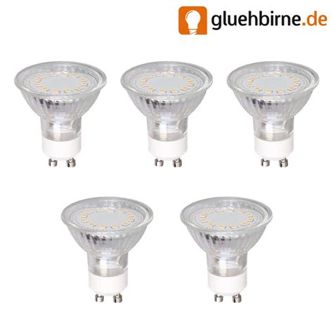 10 X Led Leuchtmittel Reflektor 3w 25w Gu10 230lm Warmweiß 3000k Fl