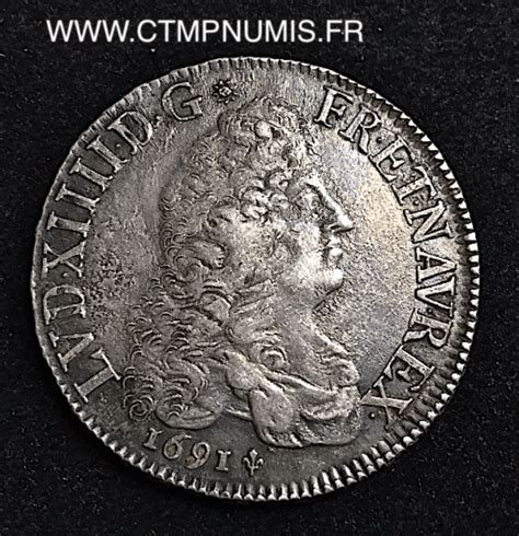 Royale Louis Xiv Ecu Argent Aux L Type M Toulouse Ctmp