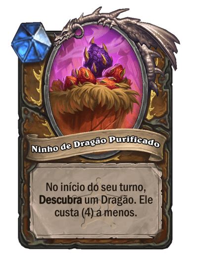 Ninho de Dragão Purificado Biblioteca de Cards de Hearthstone