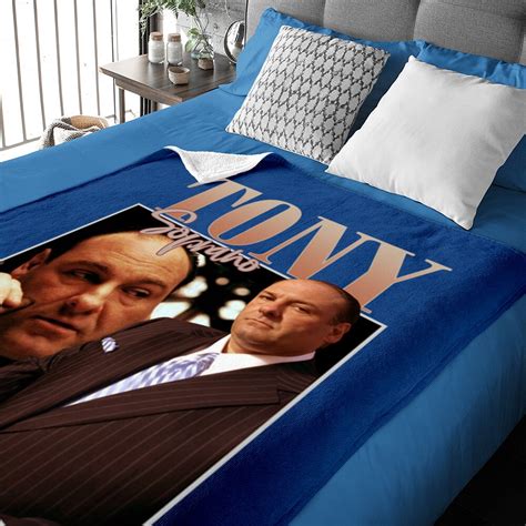 90s Retro Tony Soprano Vintage Baby Blanket The Sopranos Unisex Baby Blankets Sold By Jacqui Gay